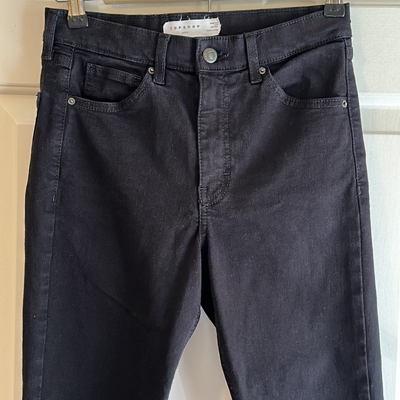 -TOPSHOP JAMIE BLACK JEANS - Size 28 - Picture 5 of 8